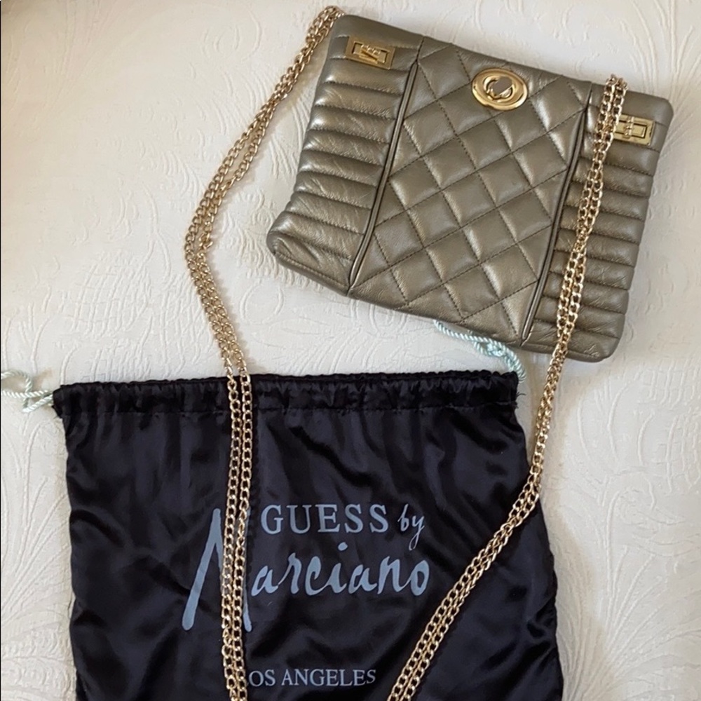 Marciano GUESS Gold Chained Purse